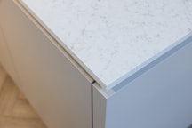Composiet werkblad in de kleur royal white