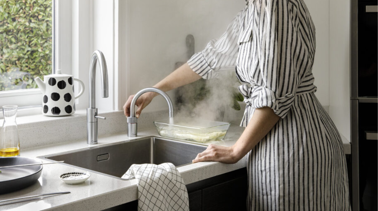 1- of 2-gats kraan Quooker kraan