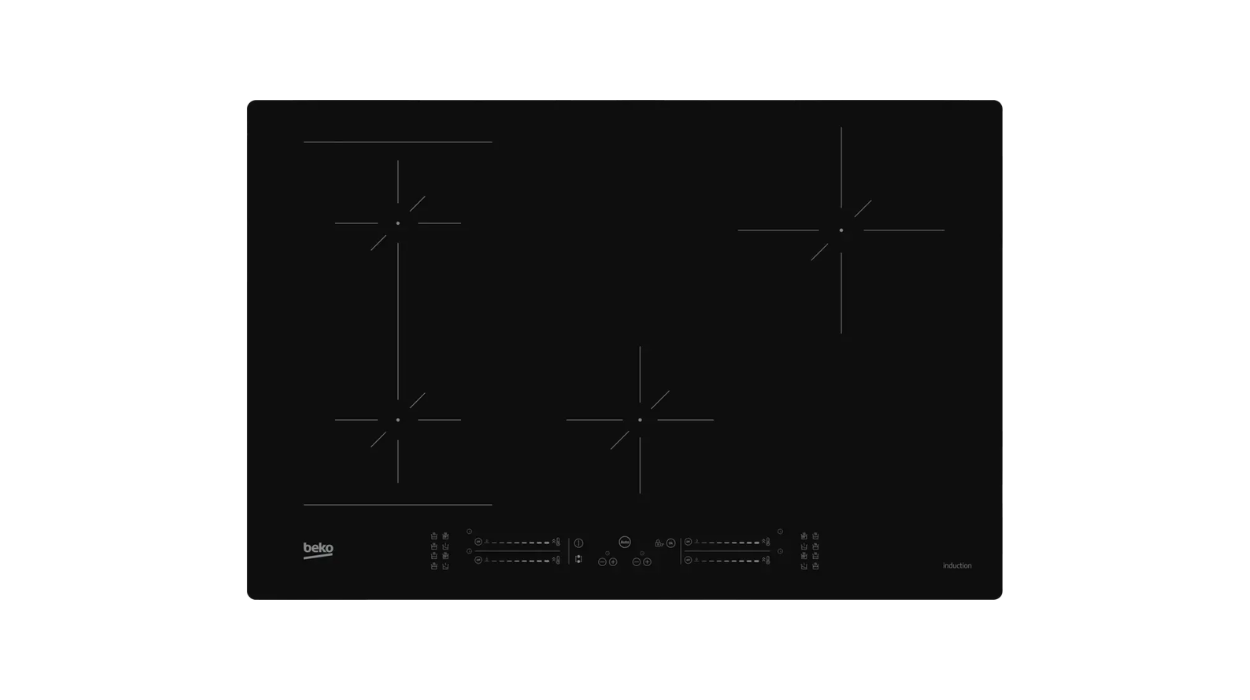 1250x700 Beko Inductiekookplaat
