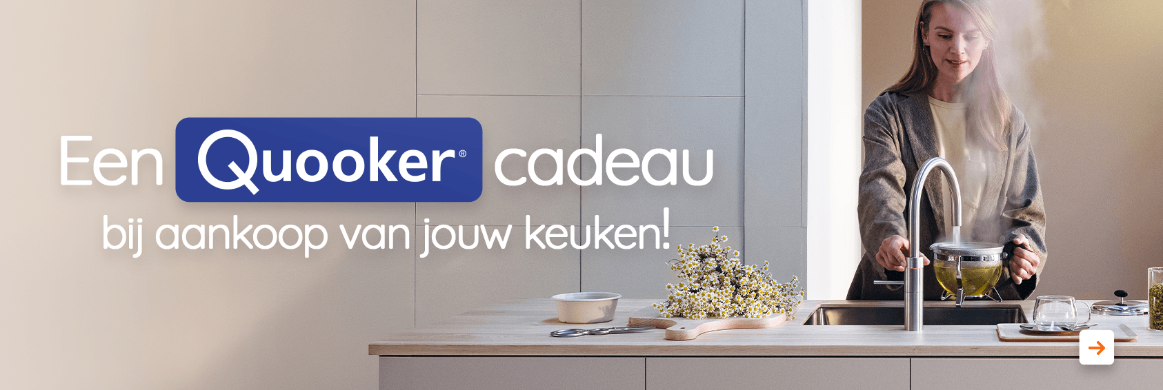 Een Quooker cadeau bij aankoop van jouw keuken!