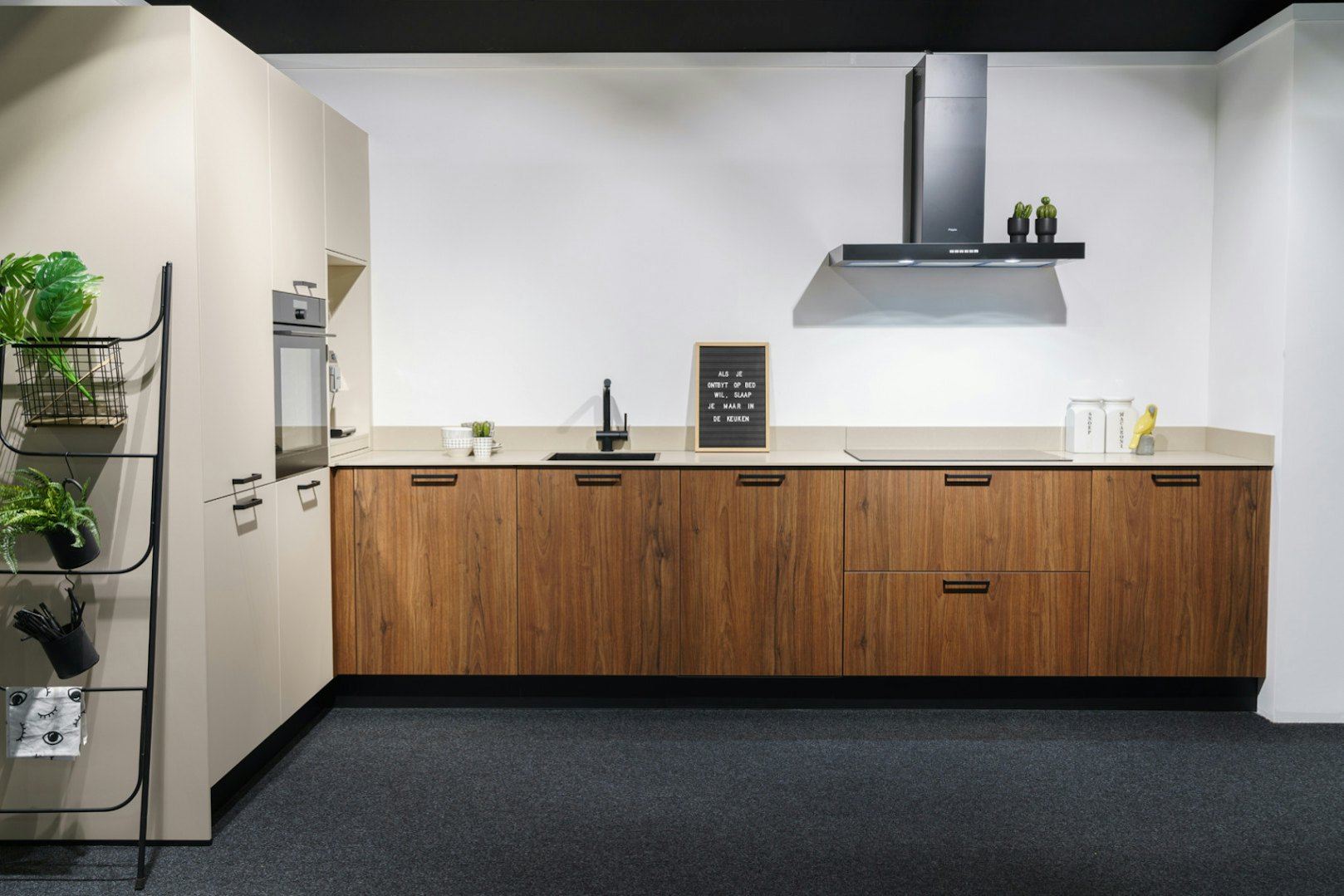 Laser Soft crème hoekkeuken