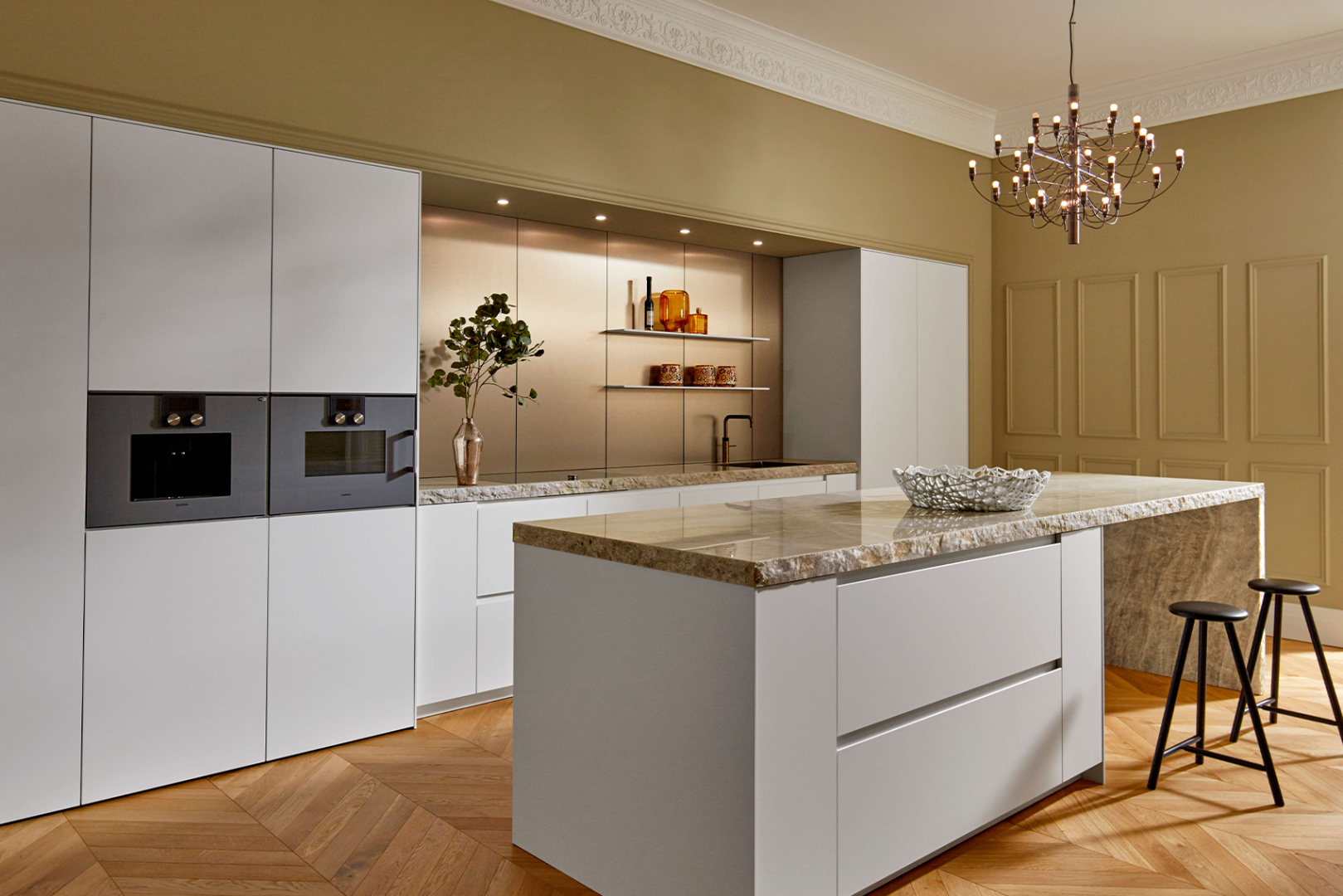 Arctis witte eilandkeuken
