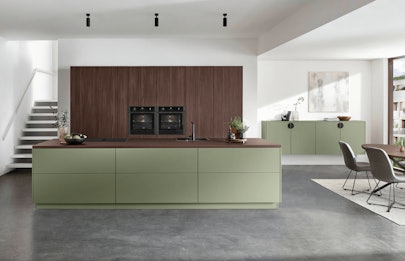 Senso 495 Olijf eilandkeuken