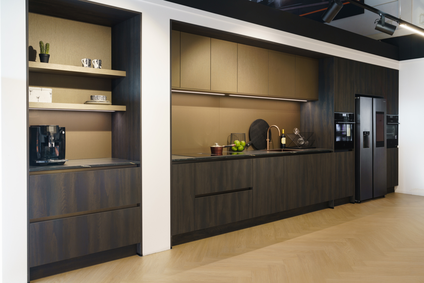 X-VC Blackwood rechte keuken