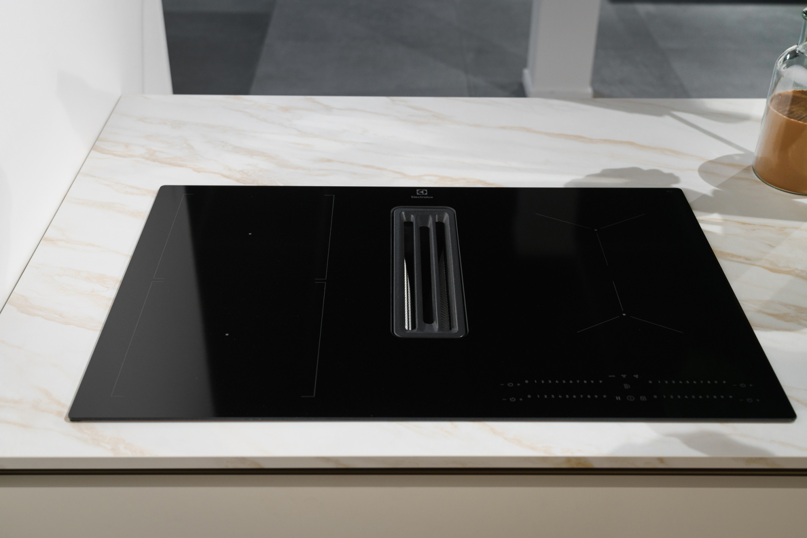 Electrolux kookplaat met afzuiging
