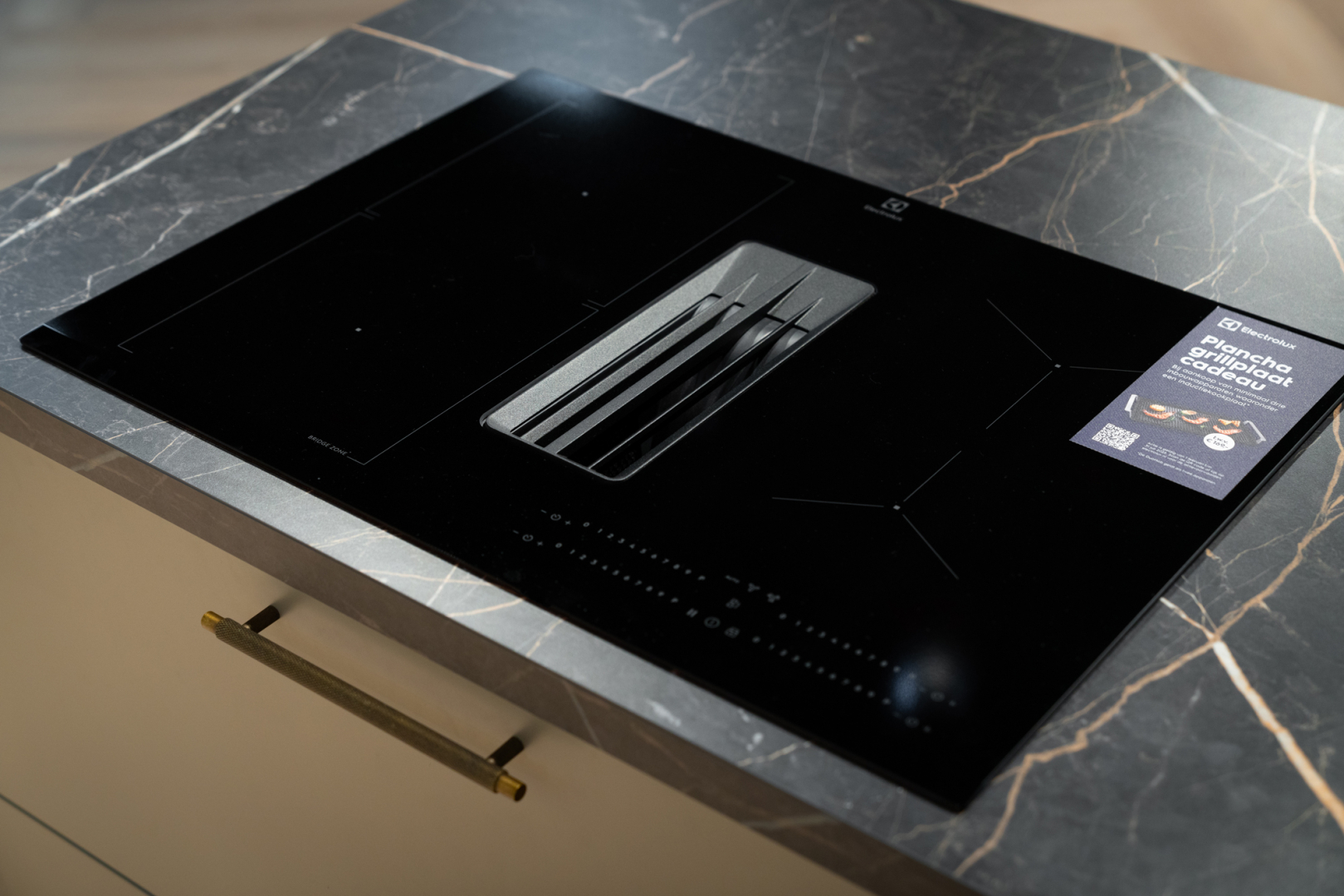Electrolux kookplaat met afzuiging