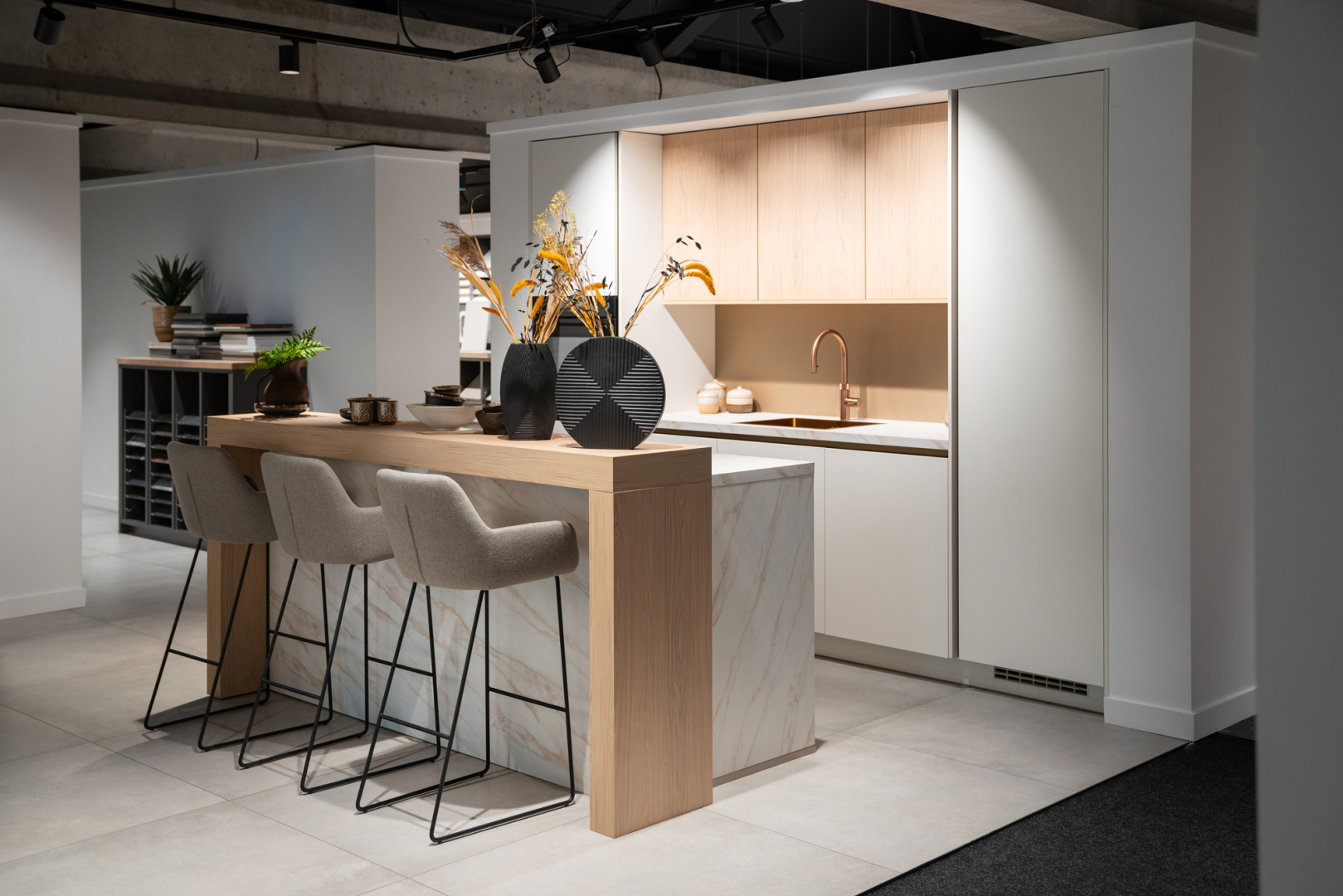 Senso witte eilandkeuken