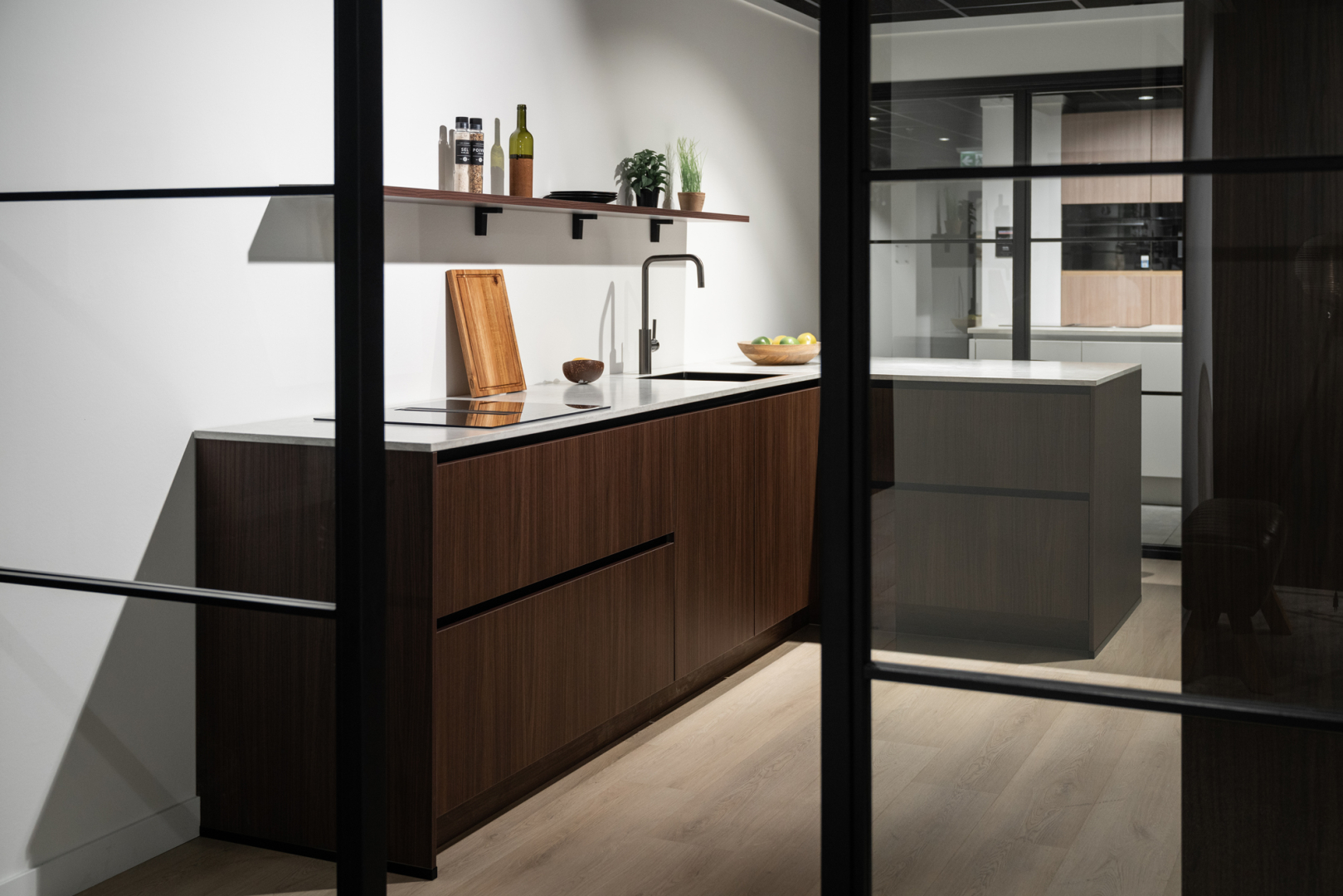 Milano Noten eilandkeuken