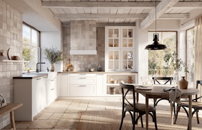Concept130 Ravenna wit hoekkeuken