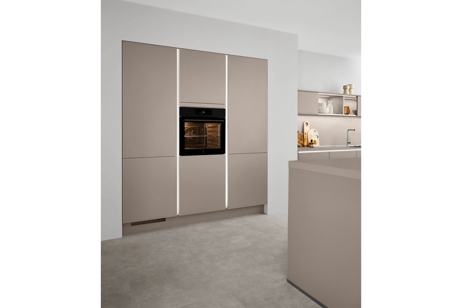 Laser 412 macchiato eilandkeuken