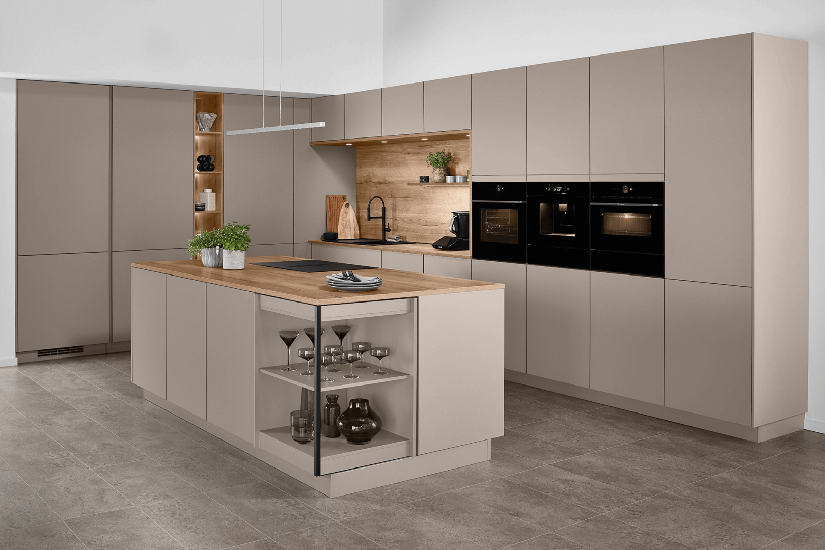 Senso 483 macchiato eilandkeuken
