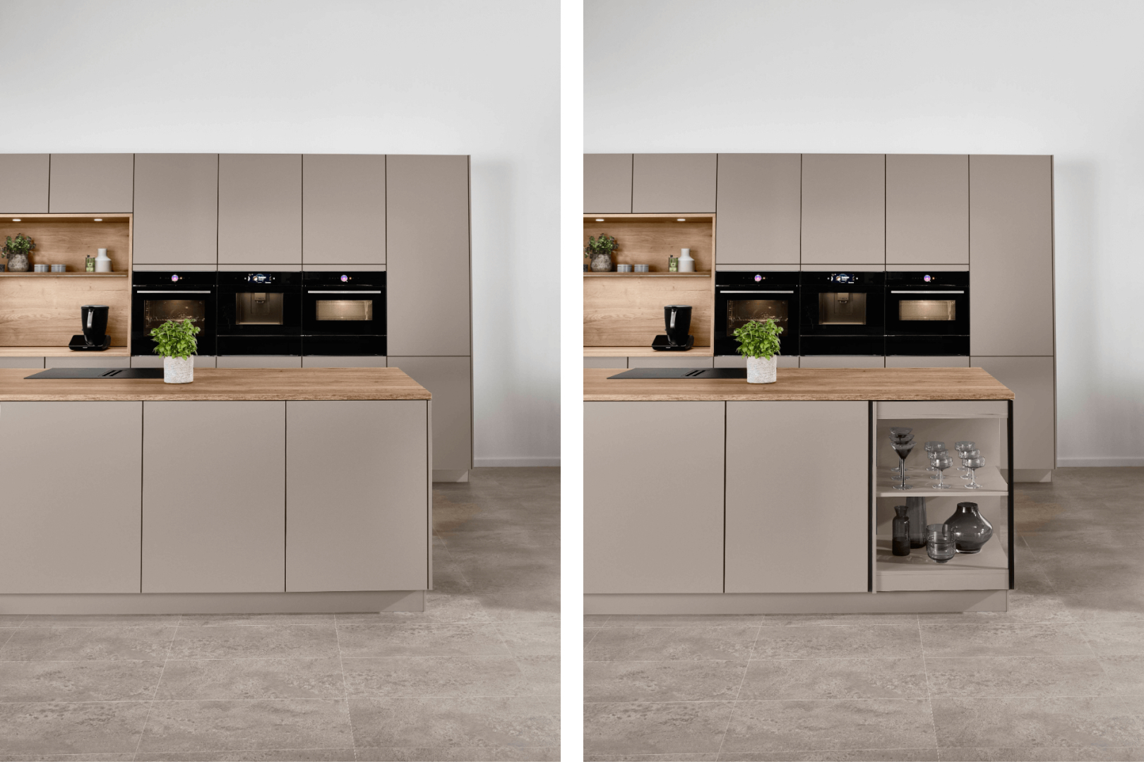 Senso 483 macchiato eilandkeuken