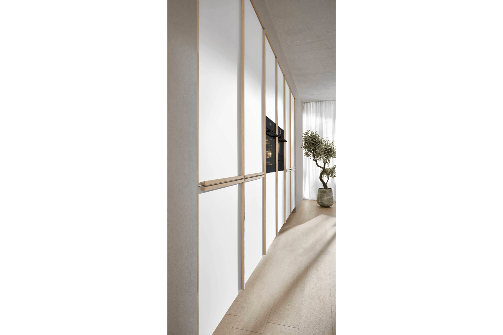 Senso 488 wit matte eilandkeuken