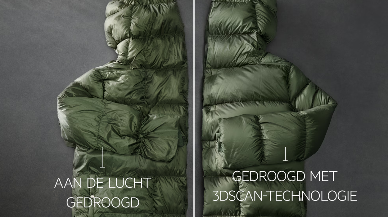 AEG 3d Scan wasdroger technologie