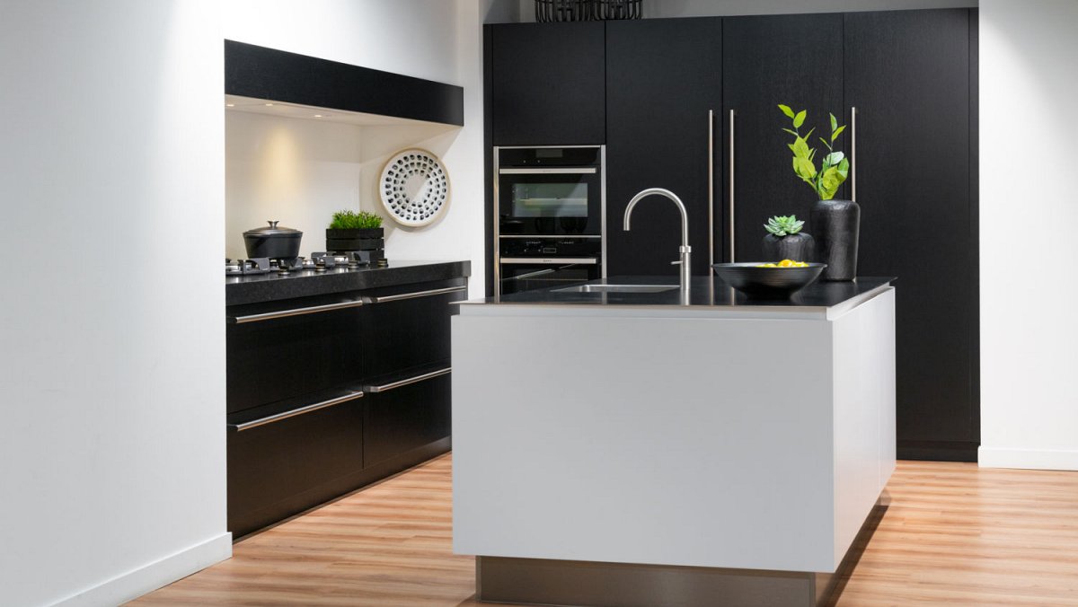 zwarte keuken