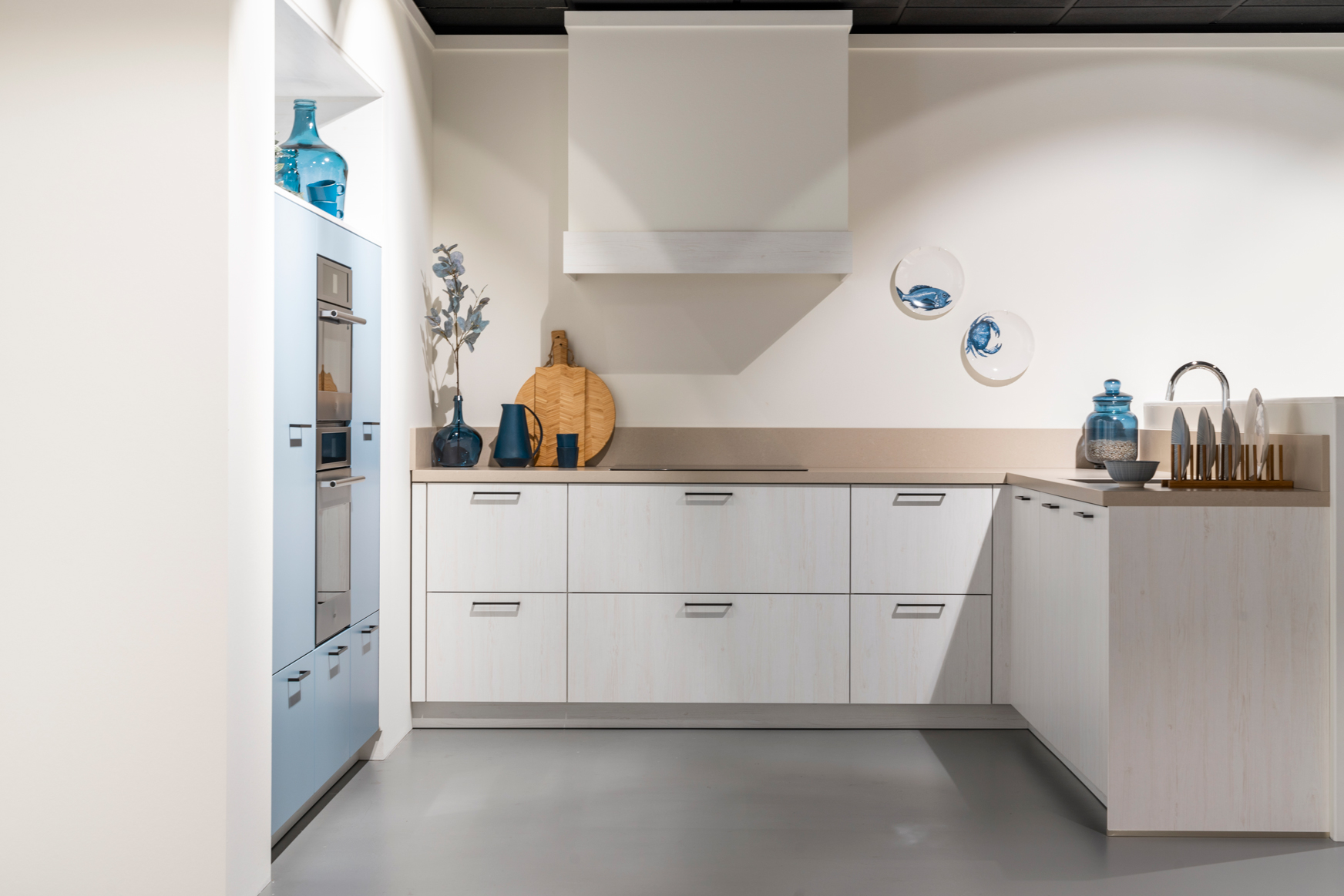 Frontkleur in Eiken Noordse, materiaal Melamine