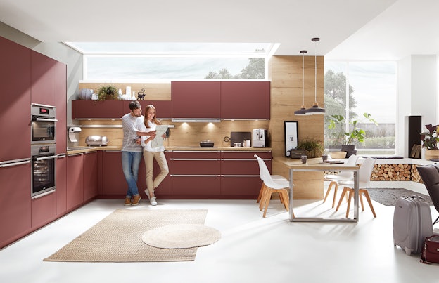 EasyTouch 963 roestrode hoekkeuken ultramat