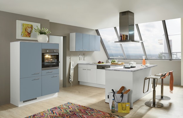 N-line Touch 332 Blauw Wit