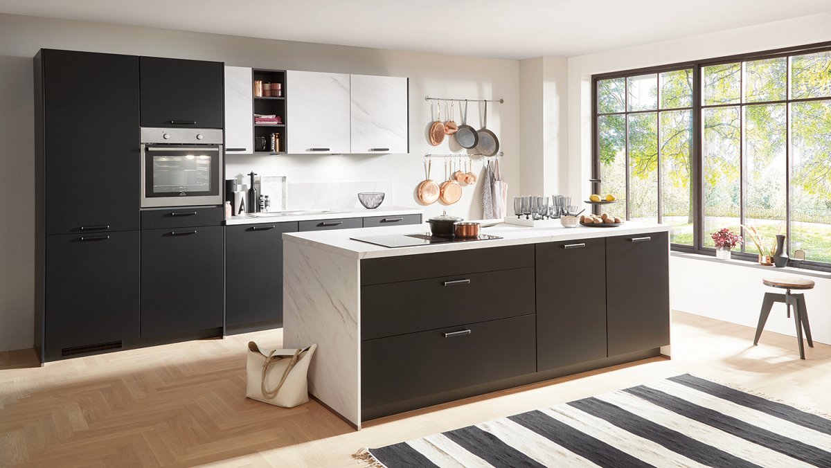 zwarte keuken