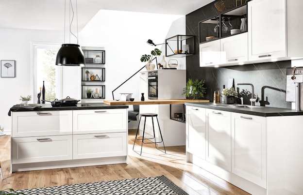 Granada witte T-keuken