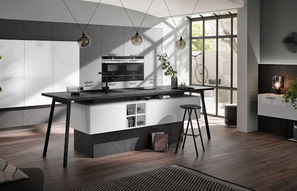 H-Line AV2045 Marmer Wit