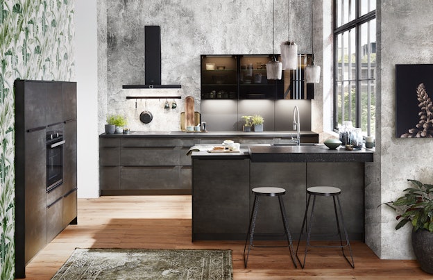 N-Line Speed 288 Decor Zwart Beton