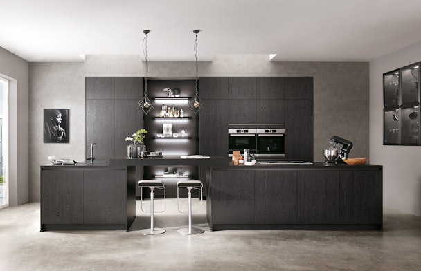 N-line Structura 403 Decor Eiken Nero