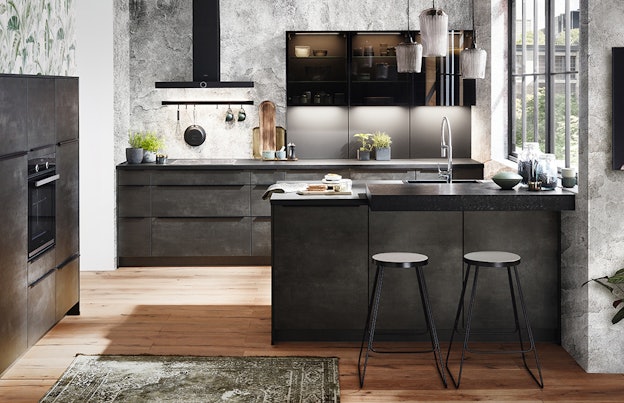 N-Line Speed 288 Decor Zwart Beton