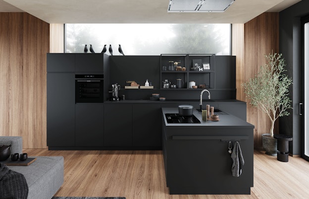 H-Line Perfect Soft Graphit Schwarz