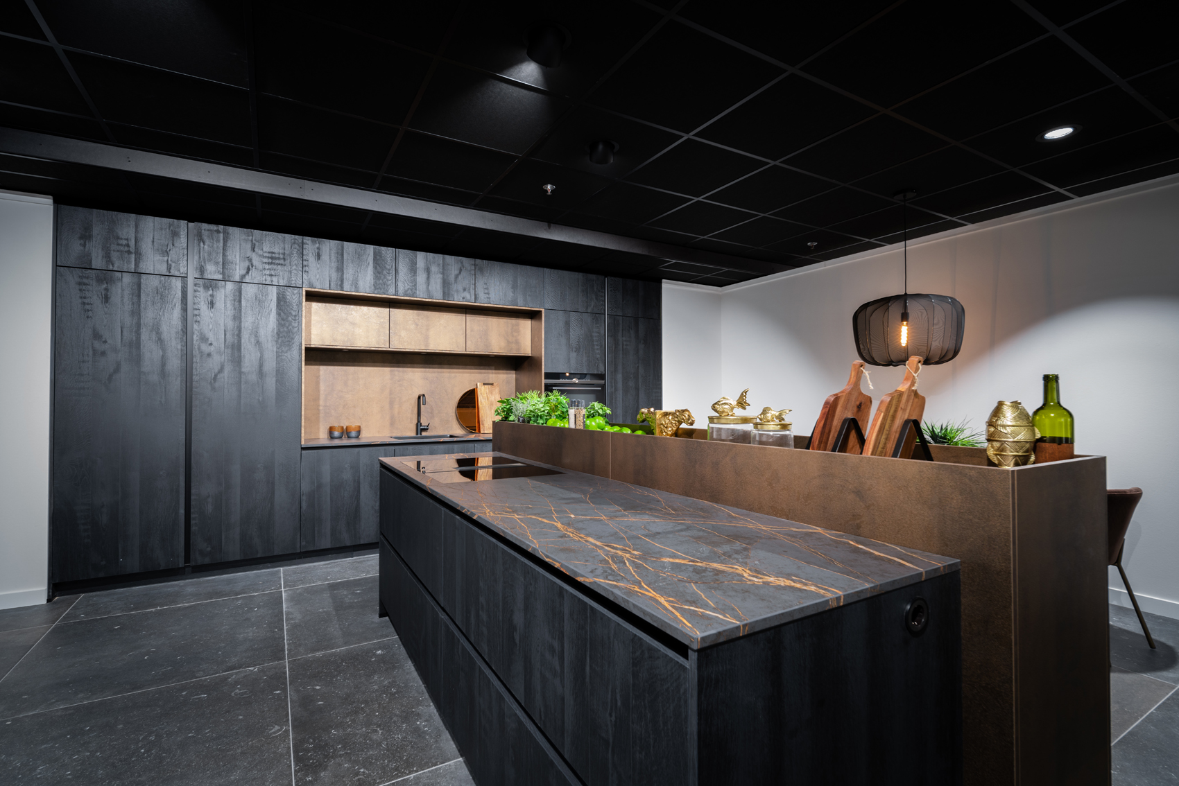 Dekton werkblad in Laurent Satin