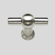 Greep 678 | Edelstaalkleur | Metalen knop