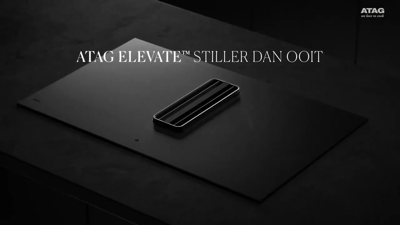 ATAG Elevate – de kookplaat met stille afzuiging