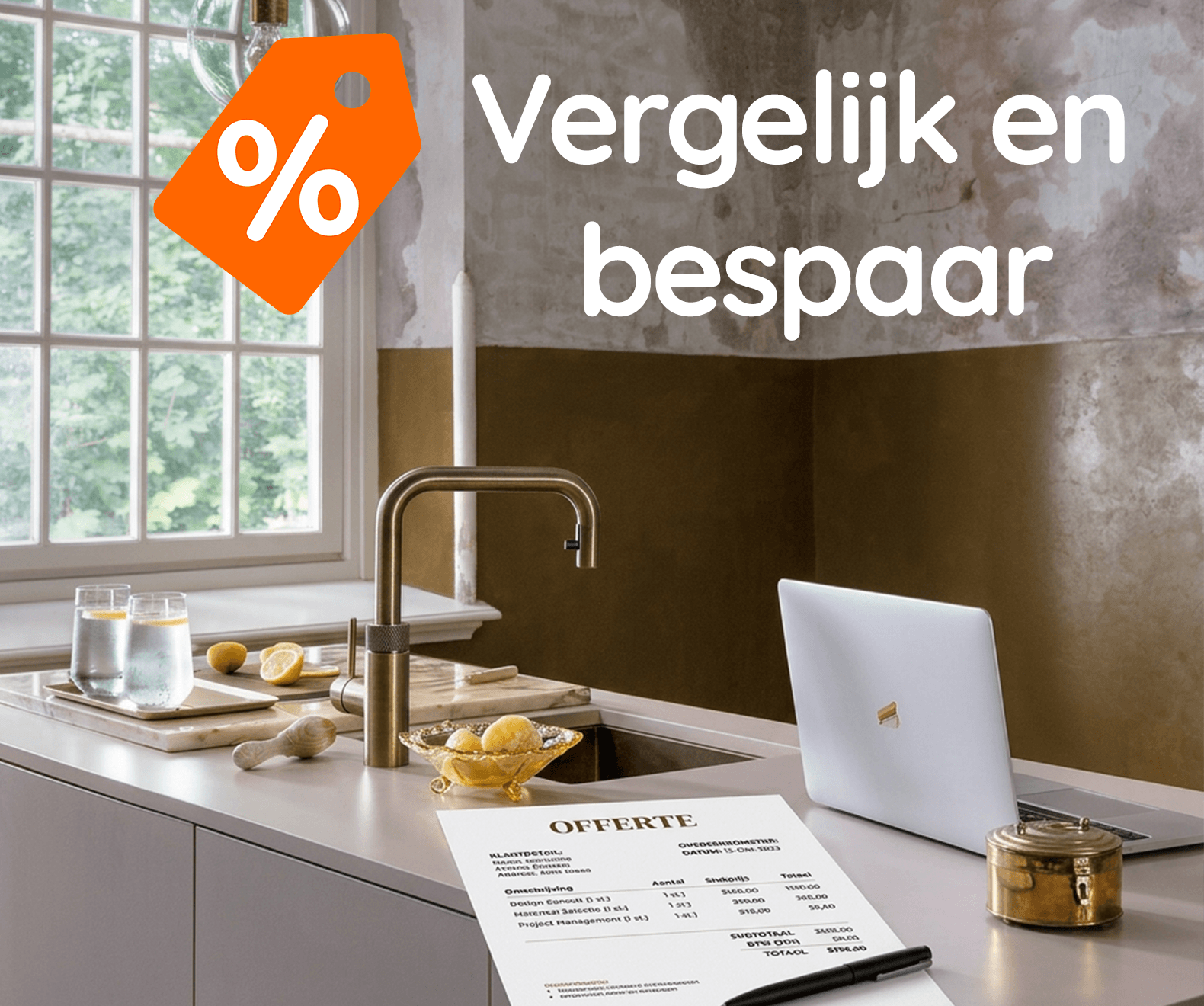 Bespaar direct vergelijk jouw offerte