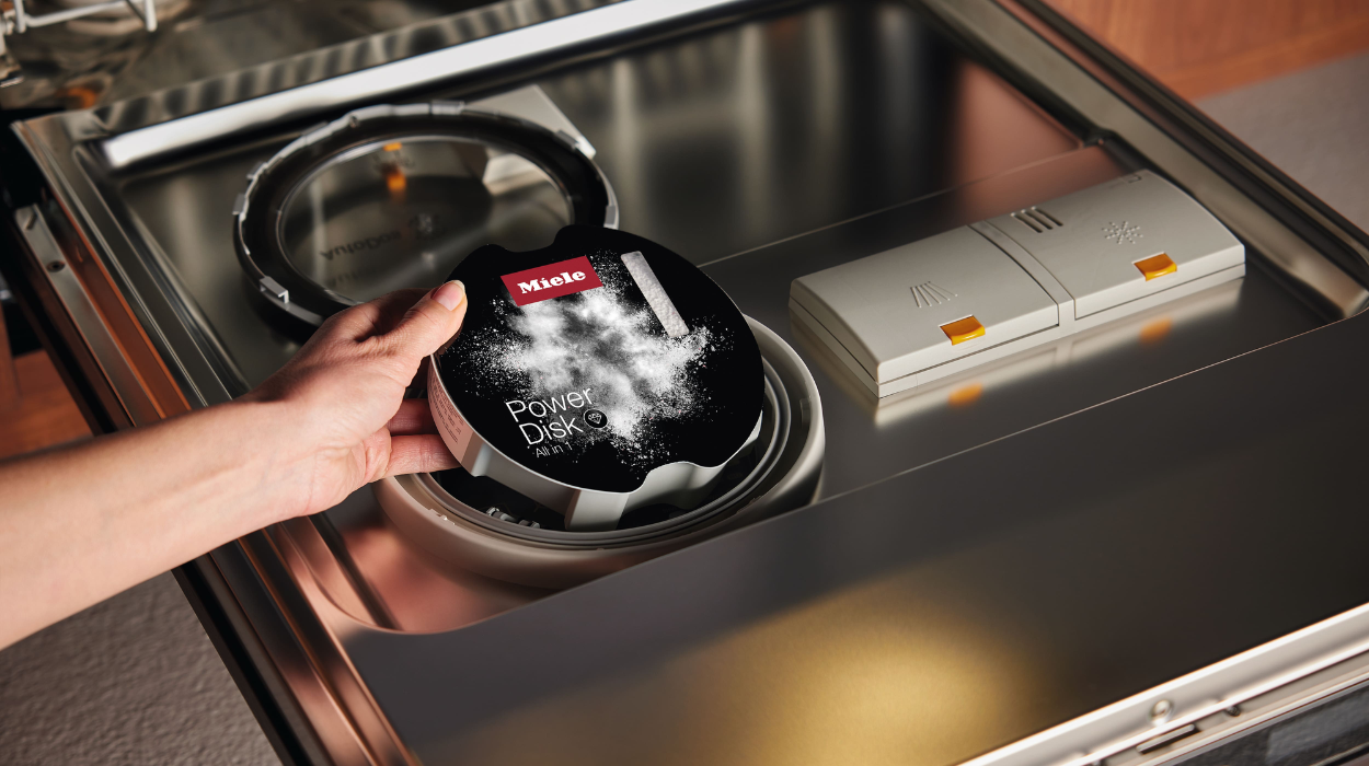 AutoDos met PowerDisk Miele