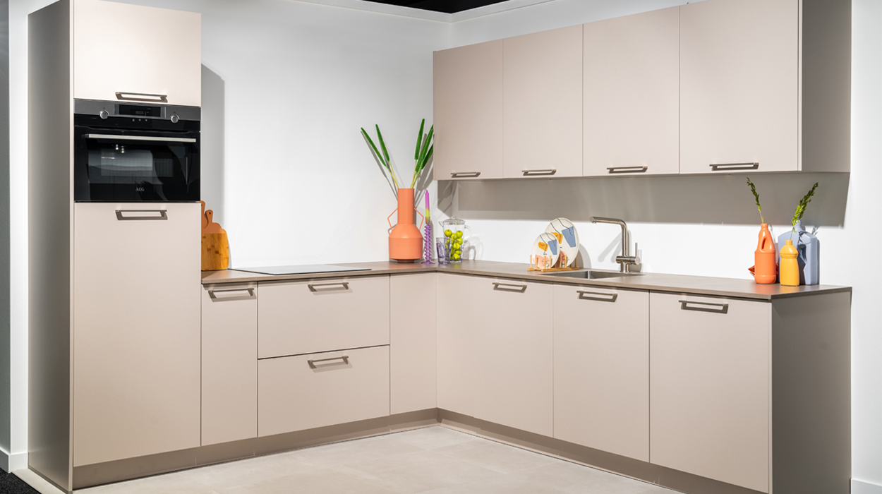 Beige keuken