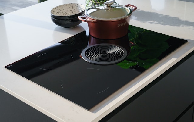 BORA kookplaat met braadpan