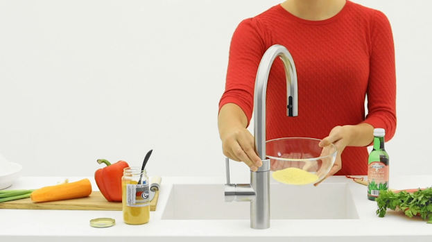Couscous bereiden met een Quooker