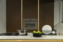 Caramel Beige/Brown steel fronten
