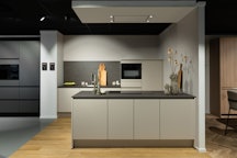 Zand eilandkeuken