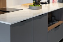 Composiet werkblad in de kleur Strak Royal White