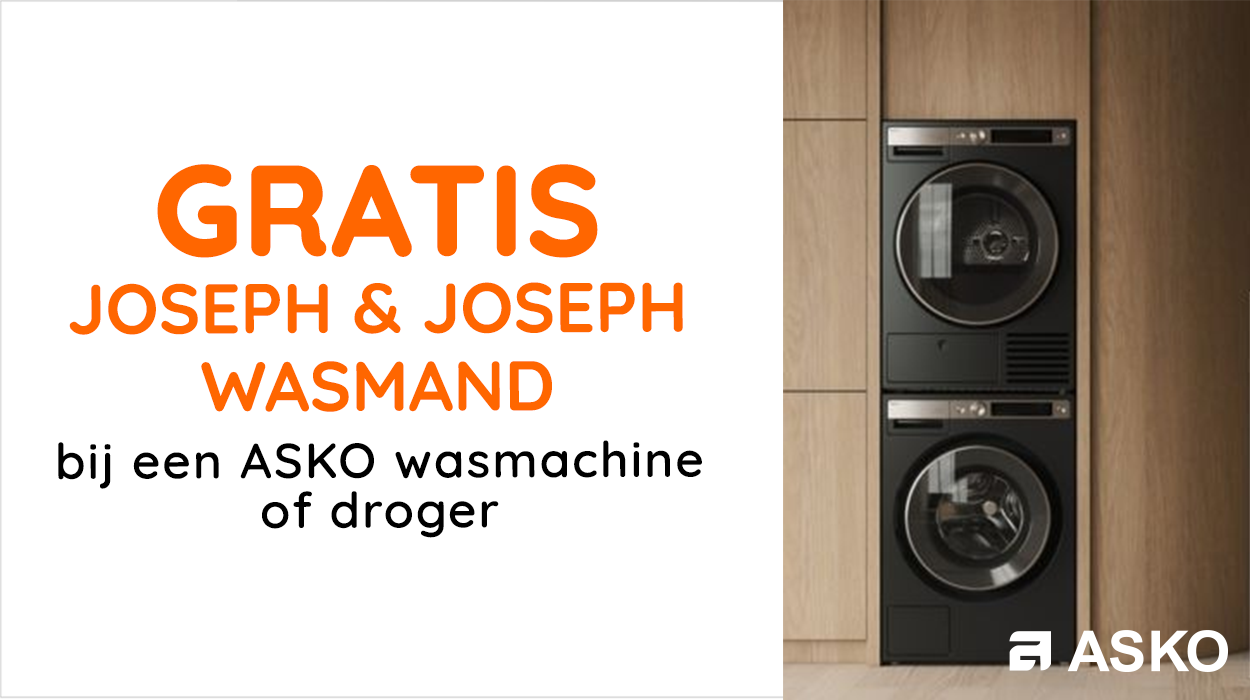 Gratis wasmand bij ASKO wasmachine of droger