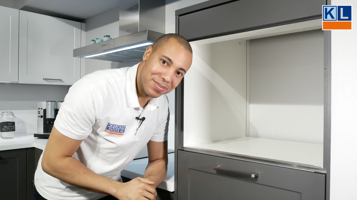 Hoe meet je de nismaten voor een inbouw magnetron?
