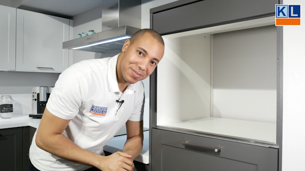 Hoe meet je de nismaten voor een inbouw magnetron?