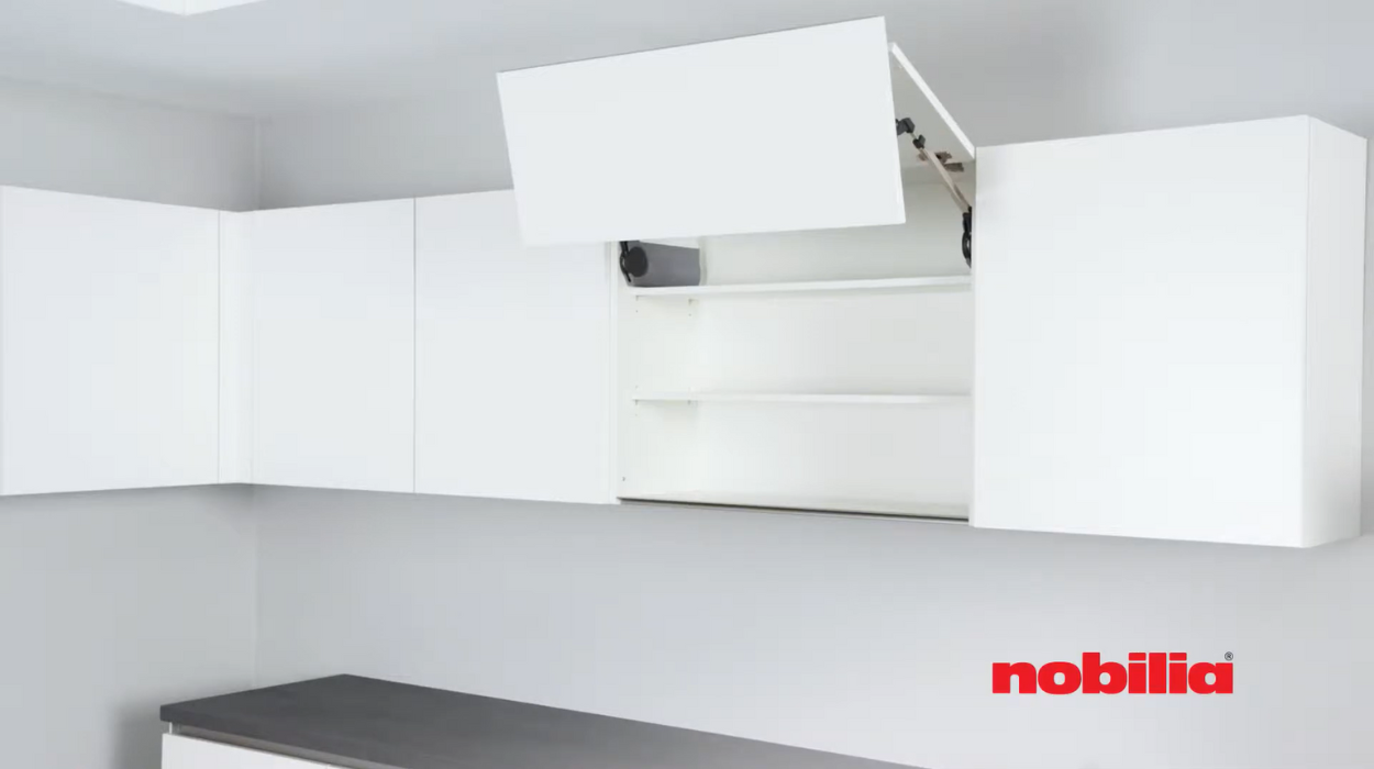 Hoe plaats je de overige liftdeuren van de keuken?