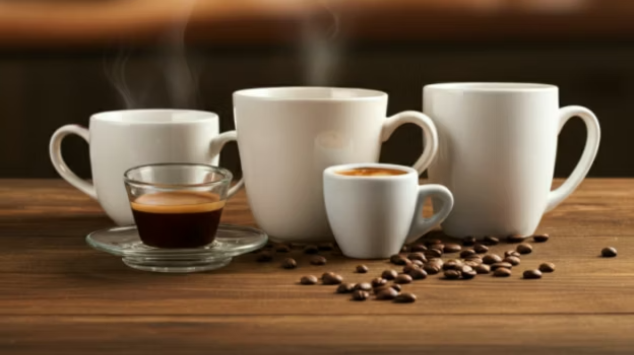 Hoeveel milliliter koffie zit er in een kopje?