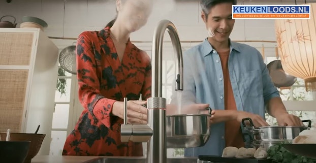 Hoeveel energie verbruikt de Quooker kokend water kraan?