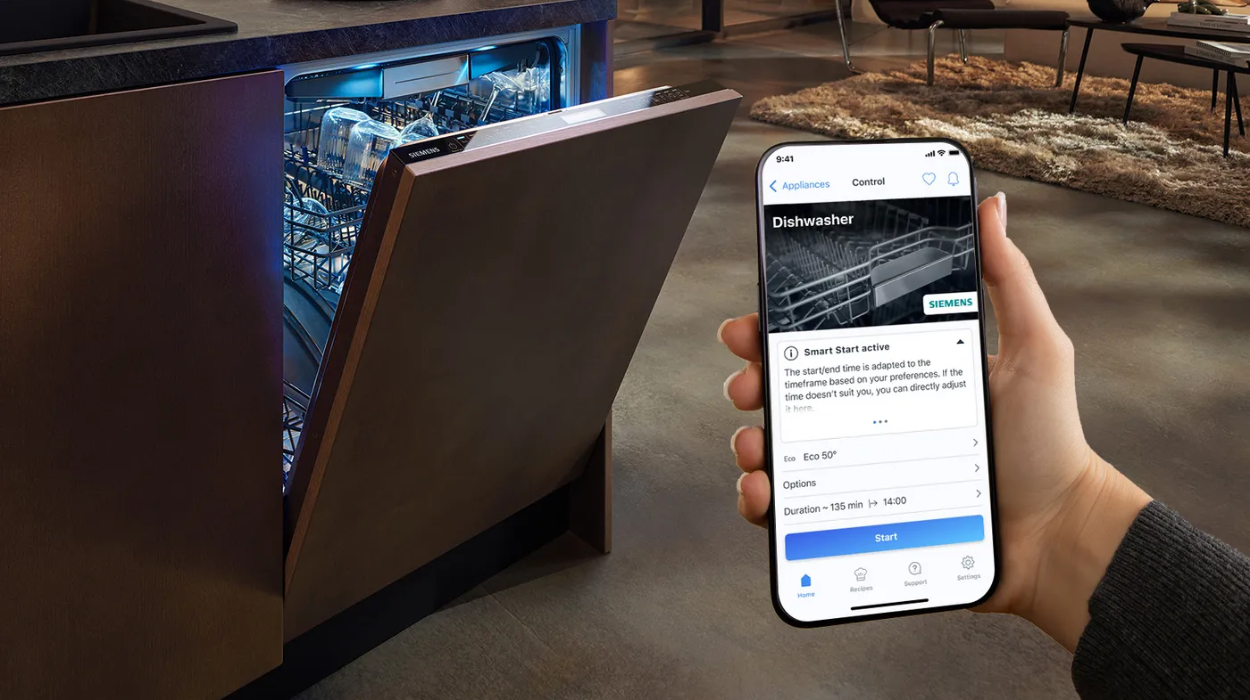 Home Connect Siemens vaatwasser