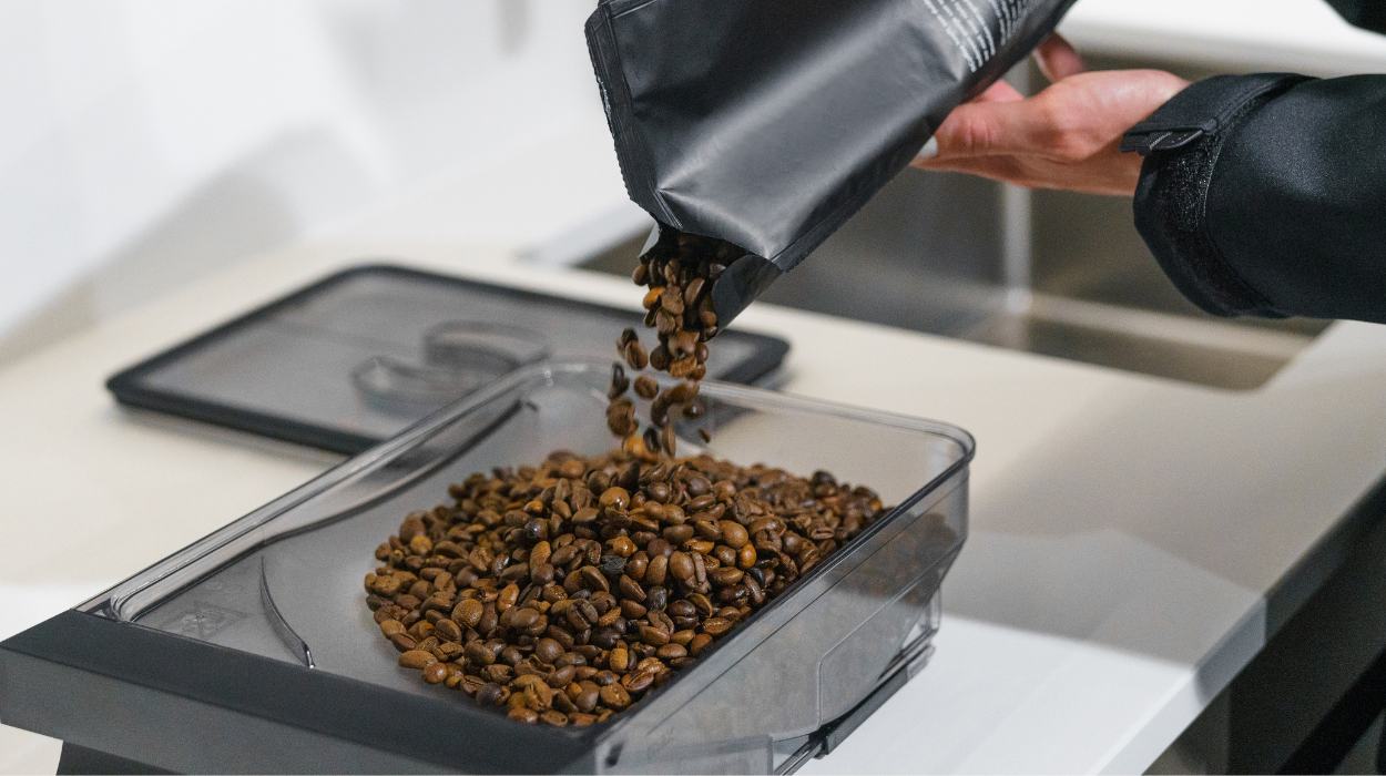 Inhoud reservoirs koffiezetapparaat