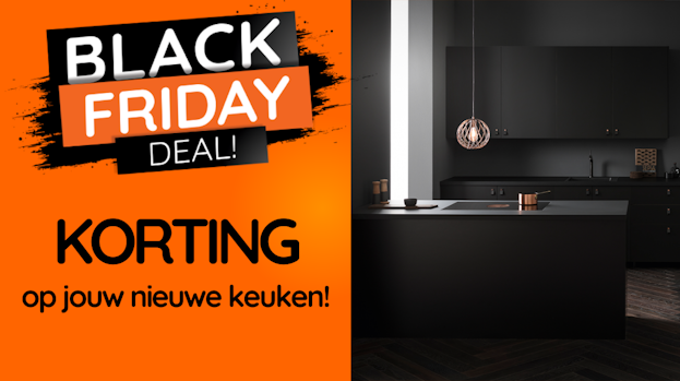 black friday korting op je keuken