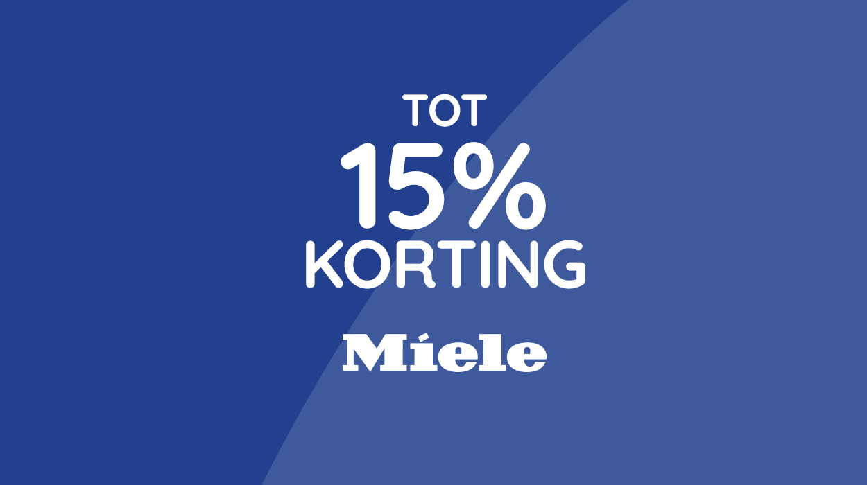 Miele tot 15% korting